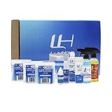 Caja LuxHair Premium. Contiene nuestros productos estrella para la colocación y cuidado de prótesis capilares, extensiones y pelucas. También contiene productos para el cuidado del cuero cabelludo