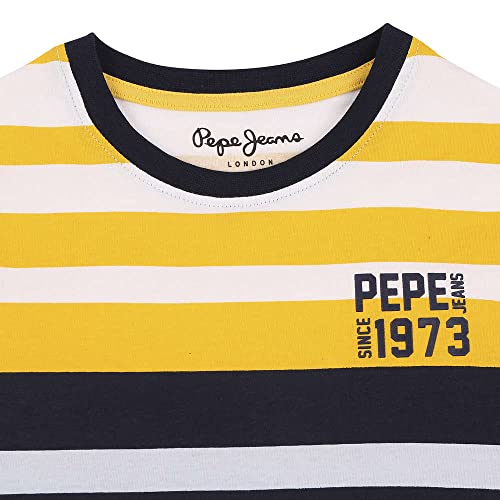 Image of Pepe Printed Jersey Crew Neck Boys T-Shirt