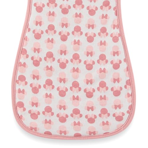 Image of Disney Baby Minnie Mouse Burp Cloths 3 Pack 20 inch x 10 inch Burping Rags Infants