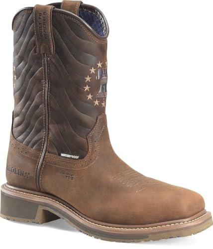 Carolina Men’s 10” Pipeline Composite Square Toe Roper2