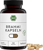 Bio Brahmi Kapseln aus kontrolliert biologischem Anbau mit veganer Kapselhülle – zu 100 % natürlich