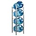 Mind Reader 4 Tier Stainless Steel Heavy Duty Water Cooler Jug Rack, Silver