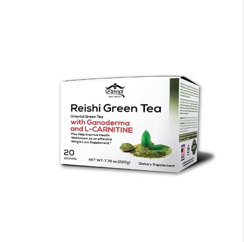 Miniatura 3 de TÉ VERDE REISHI (TÉ VERDE ORIENTAL) CON GANODERMA Y L-CANITINA (1 CAJA) 20 SOBRES