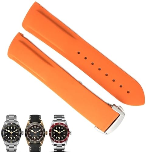 Bracelet montre caoutchouc hommes résistant avec boucle pliante anti-chute