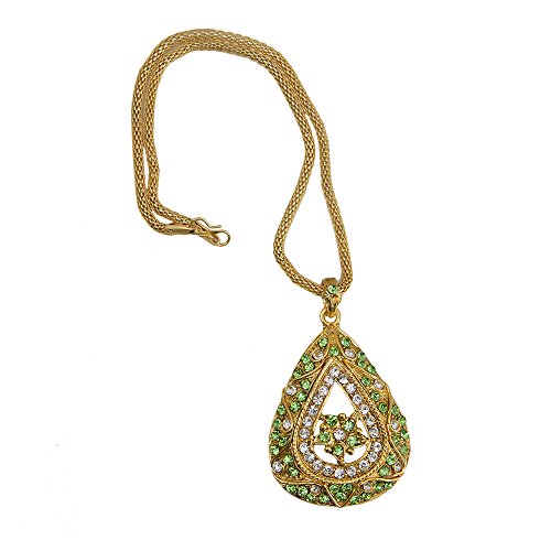 Elegant Pendant Set with Matching Earrings in Silver