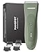 Manscape Pubic & Body Hair Trimmer for Men, Electric Ball Trimmer Body shavers for Men, Hypoallergenic Ceramic Blade, Waterproof Wet/Dry Groin & Pubic Shaver Groomer, 20 Times Usage (Green)