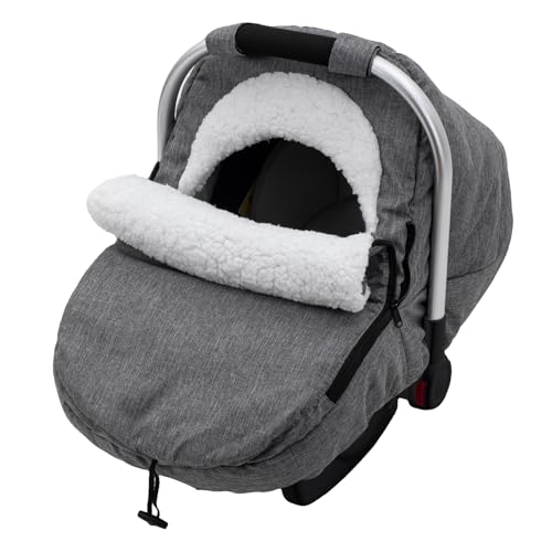 Winter Carseat Cover Sherpa Fleece