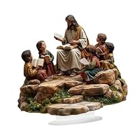 Decorazione Religiosa In Acrilico 2D – Figura Di Gesù Per Casa, Ufficio O Regalo – Design Piatto E Resistente