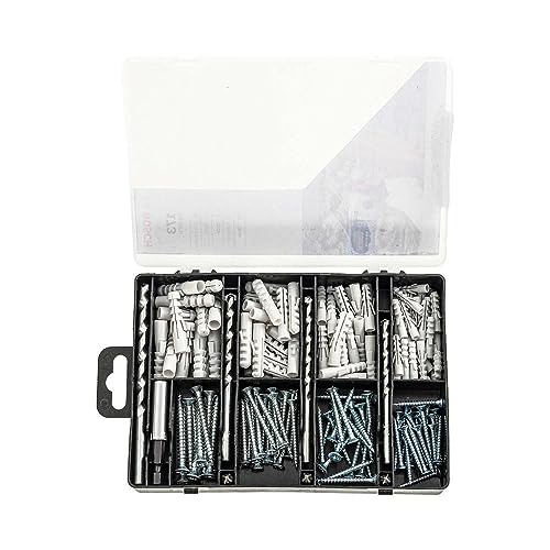 Bosch Kit de Fixação brocas, pontas e parafusos com 173 peças