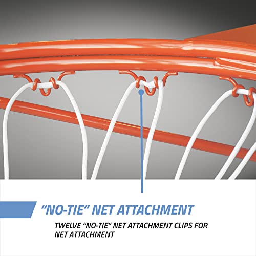 Double Rim Indoor Basketball Hoop - Basketball Portable Hoops & Goals, Front Mount For Playground, Outdoor Basketball Goal, Indoor Wall Mount Basketball Hoop With Mounting Hardware & Basketball Net #TOP4