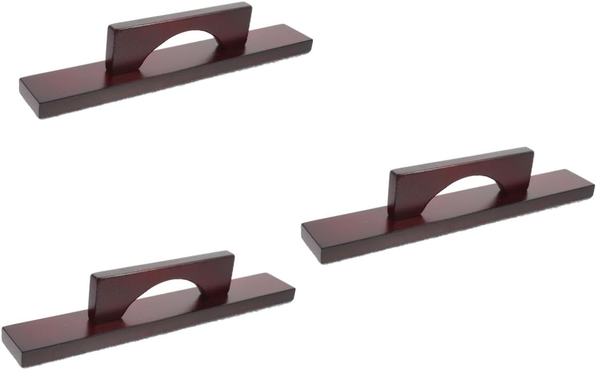 Homoyoyo Wooden Shuffleboard Brush and Puck Tool Set - Essential Accessories for Shuffleboard Tables