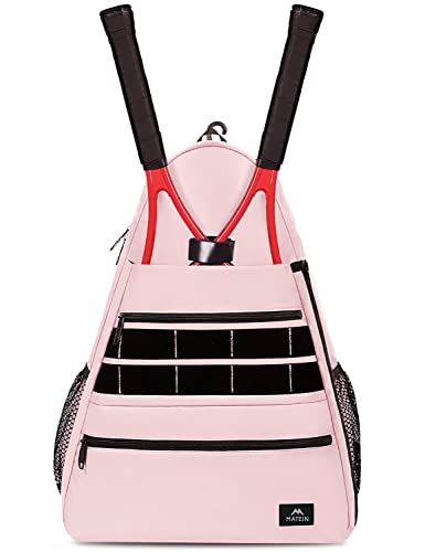 Tennis Bags For Men & Women, Large Waterproof Durable Tennis Backpack With Ventilated Shoe Compartment Hold Tennis Racket, Pickleball Paddles, Badminton Rackets And Balls Accessories, Tennis Gift Bags #TOP19