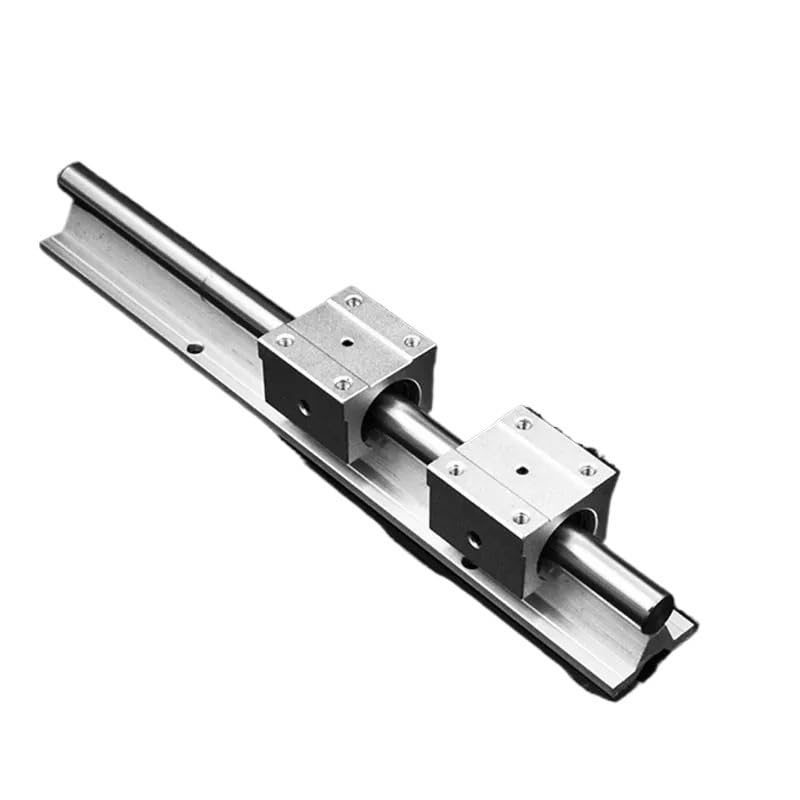 Guía lineal R12 de 12 mm de 800 mm equipada con 2 bloques R12UU 4