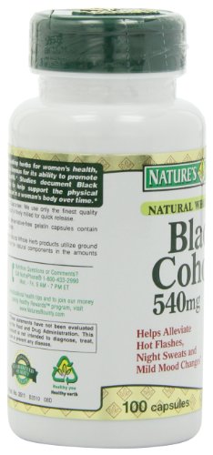 Nature's Bounty Natural Whole Herb Black Cohosh 540Mg, 100 Capsules (Pack Of 2) #TOP6