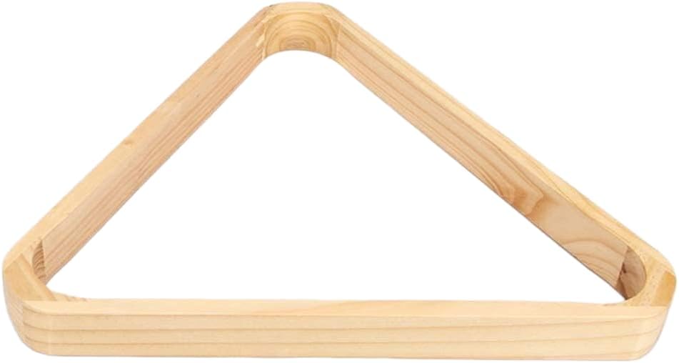 Pool Triangles 52.5Mm，16-Color，Solid Color，Triangle Ball Rack Thick American Wooden,Pool Table Triangle Pool Table Accessories