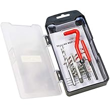 Tool Thread Repair Kit, M6 x 1.0mm Thread Repair Insert Kit Compatible Hand Tool Set for Auto Repairing M6-1.0