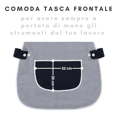 Mantel für Frau, Art. Dalia, 35% Baumwolle, 65% Polyester, hergestellt in Italien, Einheitsgröße