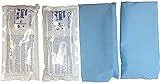 Therapist's Choice® REUSABLE Cold & Hot Pack 5x10 with removable protective sleeve cover (2 Hot & Cold Packs)