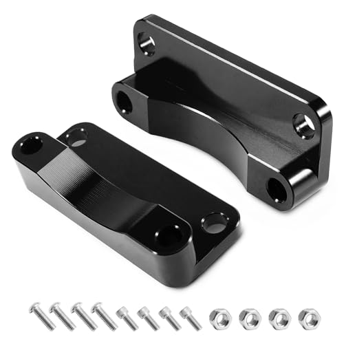 kekykm Front Fender Risers 20mm Relocator Spacer Fender Bracket Lift Mount Kit Fit Harley 1993-2013 Touring Model 21