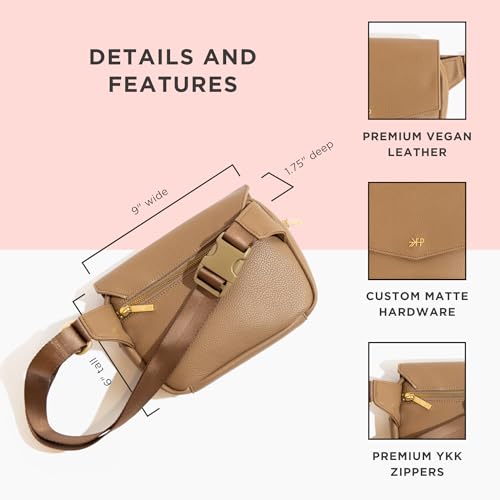 Freshly Picked Toffee Classic Park Pack Fanny Pack Womens Bag by Freshly Picked - Image 2
