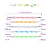 5 pc 2 Way Dotting Pen Tool Nail Art Tip Dot Paint Manicure kit (5PC)