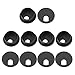 uxcell 10 Pcs 35mm Black Computer Desk Table Counter Top Wire Plastic Grommets