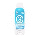Surface Mineral Sunscreen Spray SPF 30 for Body, Lightweight Non-Nano Zinc Oxide Formula, Reef Friendly, Broad Spectrum UVA UVB Protection, Water Resistant Sun Care for 80 Minutes Outdoor Use, 5oz