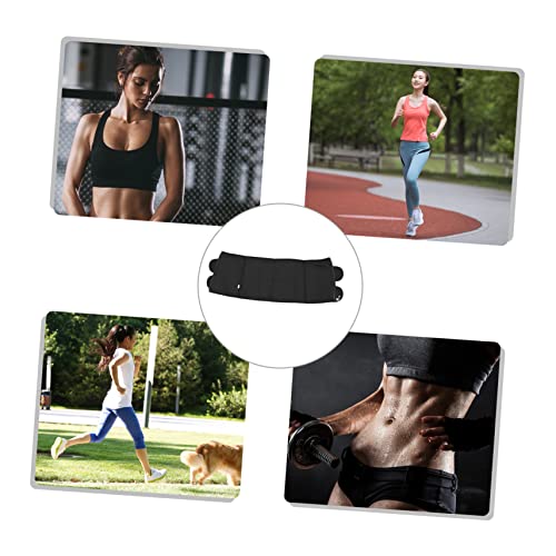 1Pc Female Waist Support Belt Breathable Gray Lumbar Belly Band Neoprene Material for Fitness Injury Prevention Sweat Absorption for Fitness4