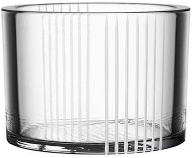 Orrefors Weave Line Bowl, 3.0" H X 4.4" W