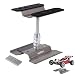 Hobbypark RC Car Stand Work Station Repair Workstation Aluminum Alloy 360 Degree Rotation Lift Or Lower for 1/12 1/10 1/8 Scale (Titanium)