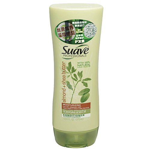 Suave Professionals Almond + Shea Butter Conditioner, 12.6 oz