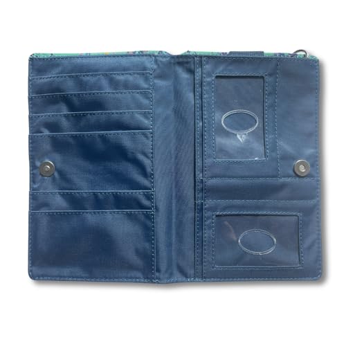 Image of Big Skinny Women's Plus Size myPhone Bi-Fold Slim Wallet, Holds Up to 20 Cards