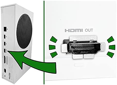 HDMI Port Replacement for Xbox Series S, Display Socket Jack Connector Repair for XSS Console, M1097399-Original OEM Quality
