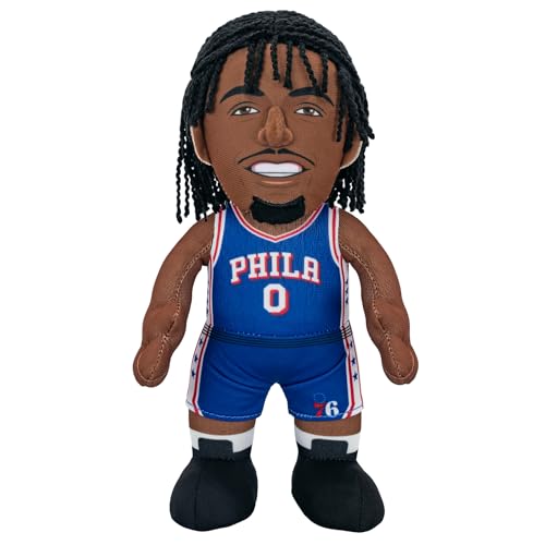 Bleacher Creatures Philadelphia 76ers Tyrese Maxey 10" NBA Plush Figure - A Superstar for Play or Display