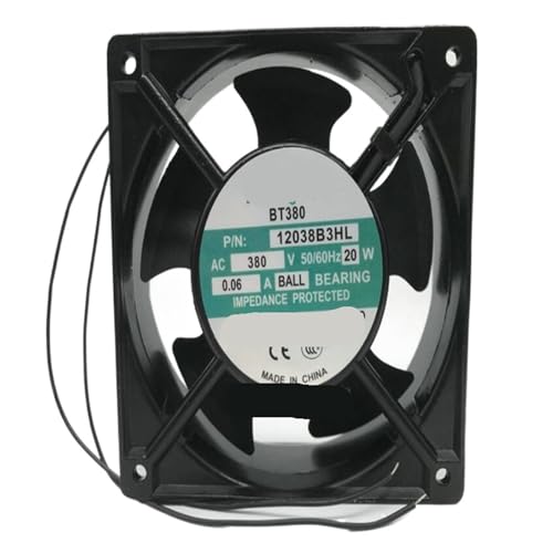 Ventilateur CA BT380 12038B3HL intégré pour refroidissement de serveur 380V