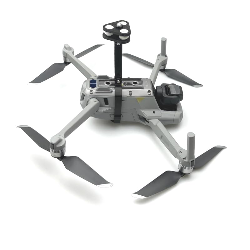 Uchwyt do kamery sportowej GoPro/Osmo Action mocowania Insta360 nagrywania filmów w locie dla Dji, Mavic Air 2 i drona 2S