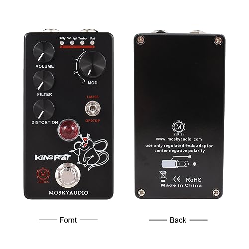 Jemora Fuzz Distortion Pédale d’effet Guitare Commutateur 4 Modes et Commandes de Volume/Filtre/Distorsion Compact Portable Digital Distortion Guitar Effect Processor Effect Processor for - Les Beatles, Paul McCartney, John Lennon, RIngo Starr, George Harrison Jemora Fuzz Distortion Pédale d'effet Guitare Commutateur 4 Modes et Commandes de Volume/Filtre/Distorsion Compact Portable Digital Distortion Guitar Effect Processor Effect Processor for – Image 8