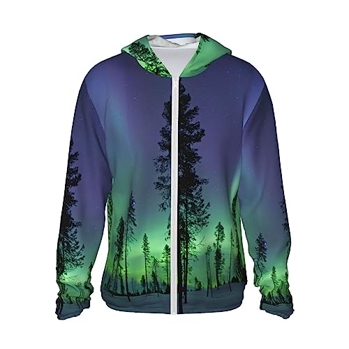 Protection solaire imprimée veste à capuche légère manches longues outdoor TOMPPY