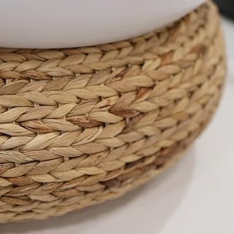 Noel Asmar Pedicure Bowl Stool, Banana Leaf Stool for Pedicure Bowl