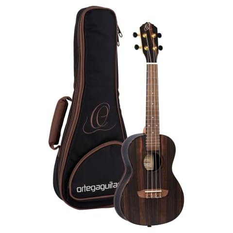 Ortega Guitars Concert Ukulele with Gigbag Cover