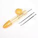 Clover 3121 Tapestry Needle Set Chibi, Bent Tip , Beige