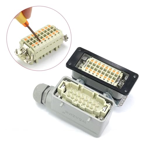 Connecteur automatisation industrielle pour câblage de machine