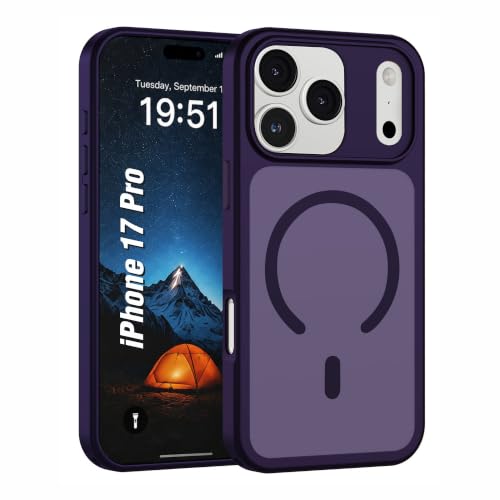 Image of AIBEX Protective OStand Case Compatible for Apple iPhone 16 Pro MagSafe Compatible | Slim Shockproof Back Cover with Camera Lens Protection, Strong Magnetic Support & Anti-Slip Grip | Military Grade