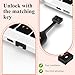 24PCS USB Port Lock with 2 Key Laptop Security Locks Removable USB -A Port Blocker Dust Moisture Resistant Shield for PC,Laptop & Protect Information Security