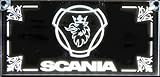 SCANIA LED-LEUCHTSCHILD: Hochwertig lasergraviertes Neonschild mit beleuchtetem Scania-Logo für den LKW