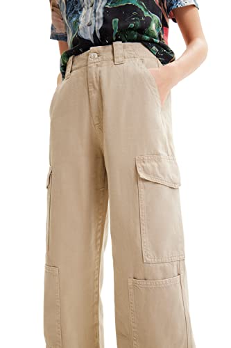 Desigual Women's Regular Woman Non Denim Long Trousers3