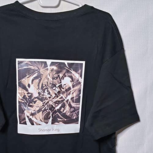 Tシャツ 4L 麻倉葉 道蓮 シャーマンキング キーホルダー 半袖 刺繍