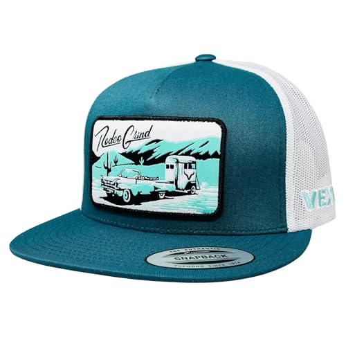 Image of Vexil American Rancher Adjustable Snapback Western Lifestyle Rodeo Southwest Inspired Meshback Hat