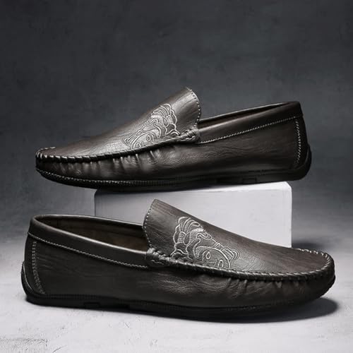 Mens Loafers Slip Resistant Lightweight Slipon Suitable for Driving Business Casual and Outdoor Travel3