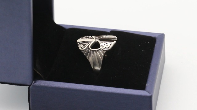 AROTOROM Adjustable S925 Sterling Silver Men's Rings Turkish
